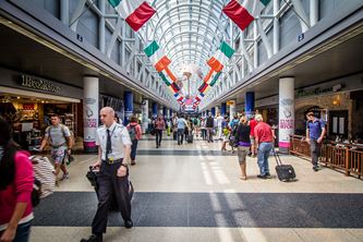 O'Hare Flag Concourse